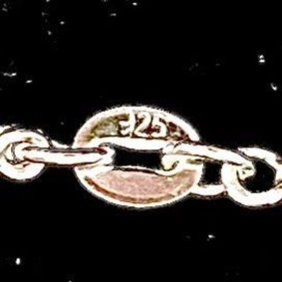 AWT Aventurine & Sterling 925 Silver Pendant & Chain - Picture 4 of 5